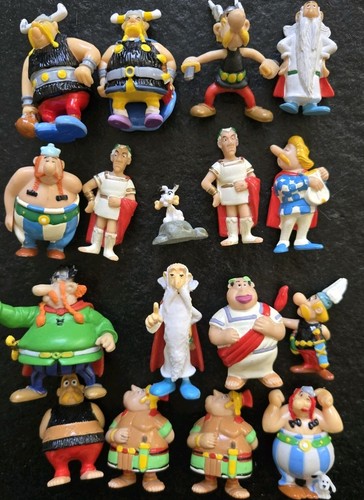 Lot figurines asterix - 17,