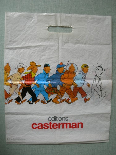 Sac plastique publicitaire - sac,