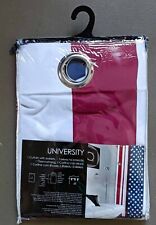 1 rideau neuf   bleu blanc