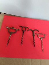  Lot De 4 Ancien Tire-Bouchon