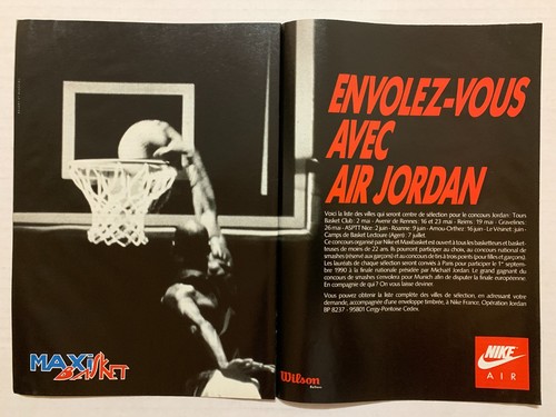 Publicite 1990 maxi basket - 1990,
