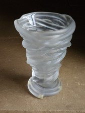 Vase cristal sevres sablé - vase,