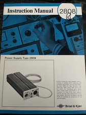 Bruel & Kjaer INSTRUCTION