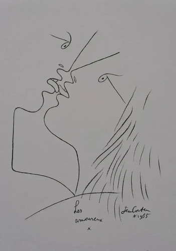 Jean cocteau les amoureux - jean, :