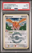 CARTE POKEMON RAPASDEPIC 24/112 HOLO REVERSE - EX ROUGE FEU VERT FEUILLE - PSA 8