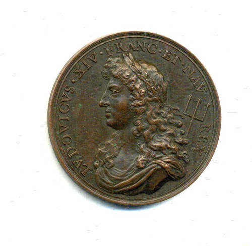 Médaille louis xiv - médaille,