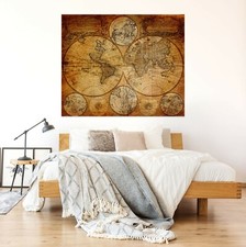 3D vintage marron B436 carte