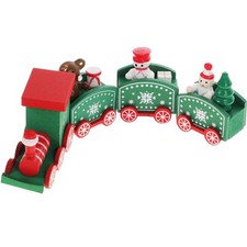  Noël Train En Bois Cadeau