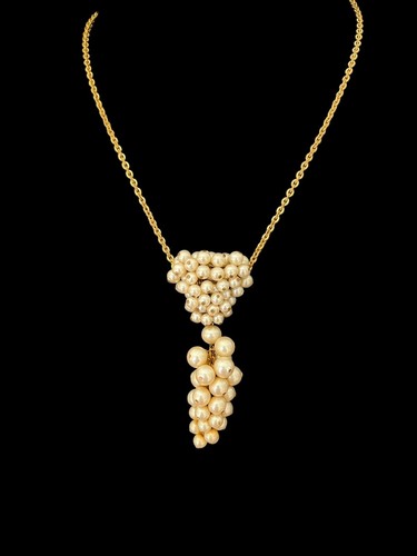 Collier haute couture vintage - collier,