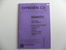 Manuel d'atelier CITROEN C 8 diagnostic multiplexage aide à la conduite ref 0974