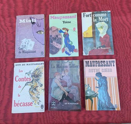 Lot livres poche guy de - 6,