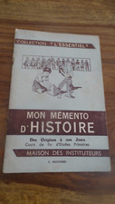 ANCIEN LIVRE SCOLAIRE HISTOIRE
