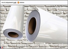 film vinyle blanc brillant thermoformable sticker adhésif covering 152cm x 50cm