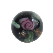 Bouton ancien - Verre - Presse-papier - 10 mm - XXe - paper-weight Button