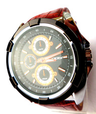SINOBI-S9426G, MONTRE MASCULINE MINI DECO FACTICES,BRACELET NEUF,TBEG & FONCTION