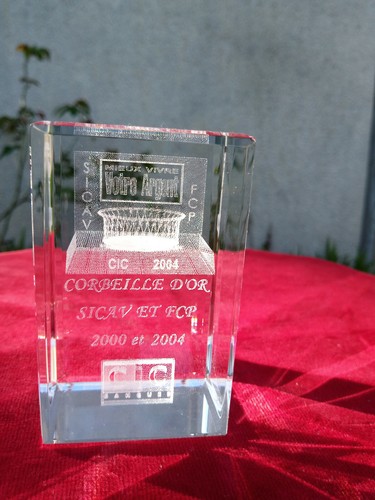 Trophée verre cic - trophée,