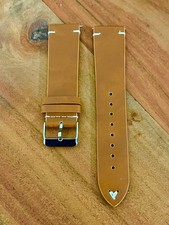 Bracelet compatible Tag heuer brun 22 mm cuir NeuF carrera monaco racing rallye