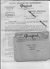  contrat entre Automobiles