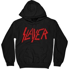 Slayer Distressed Logo Autorisé Vestes à Capuches