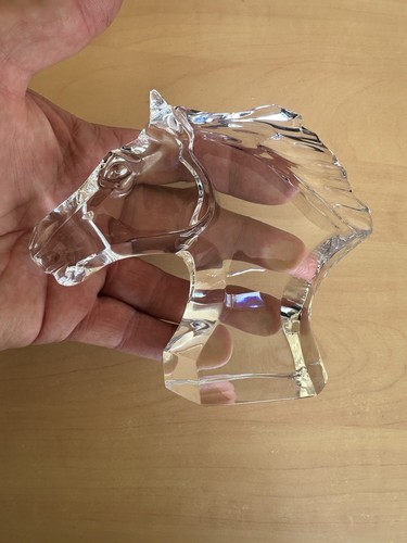 Cheval cristal baccarat presse - baccarat,