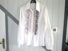 CHEMISE BLANCHE A JABOT T M