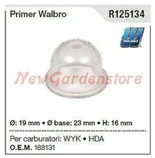 Carburateur WALBRO ORIGINALE WYK HDA Pour Débroussailleuse Taille-Haie R125134