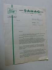 lettre a entete SAMAG /