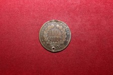 monnaie de 10 centimes cérès de 1870 A en bronze