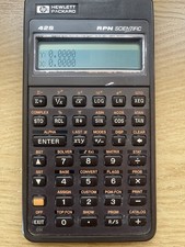 Hewlett packard 42s rpn - hewlett,