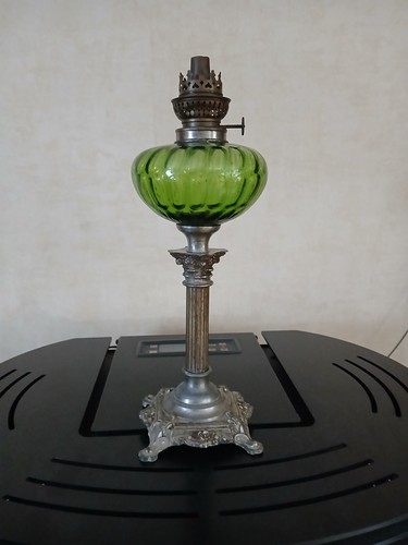 Lampe pétrole ancienne 38 - à,
