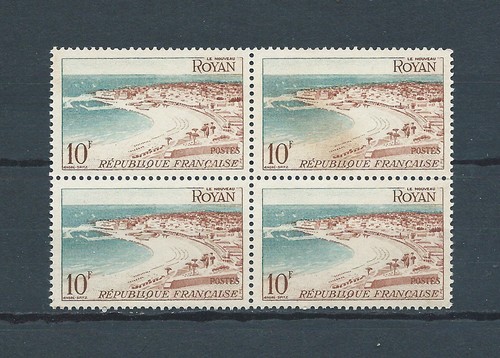 France 1954 978 4x pie - -,