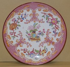 ANCIENNE SOUCOUPE PORCELAINE FAIENCE SARREGUEMINES DÉCOR MINTON