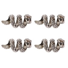 Lot de 4 perles de barbe pour