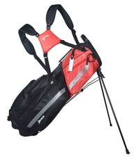 Sac de golf Srixon Lifestyle - Sac trépied - Rouge et noir