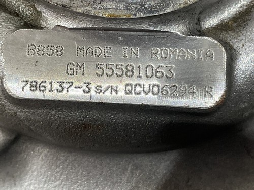 786137 turbocompresseur opel - turbocompresseur,