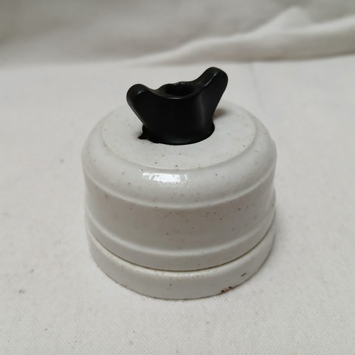 Ancien interrupteur porcelaine - ancien,