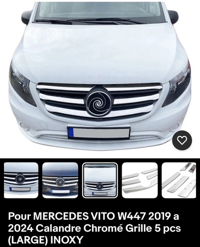 Chrome calandre vito w447 - ,