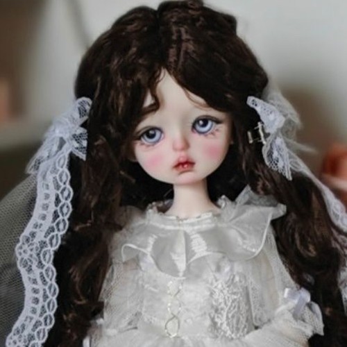Poupée bjd 28cm robe - de,