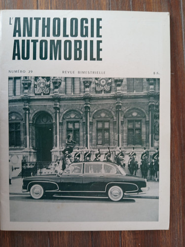 Revue anthologie automobile - revue,