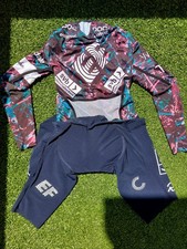 S Rapha EF GIRO skinsuit bike Education First suit body ciclismo crono vuelta