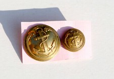 2 BOUTON UNIFORME - MILITAIRE