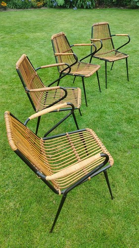 Fauteuils vintage annee 60 - vintage,