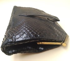 SAC POCHETTE VINTAGE EN PEAU