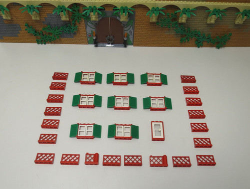 Lego fenêtre rouge - lego,