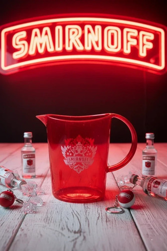 Seau glaçons smirnoff - seau, à