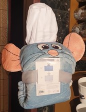 PLAID CAPUCHE / hooded blanket REMY PORTRAIT / Retrato Disneyland Paris