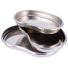 3 Pcs Plateau De Service Inox