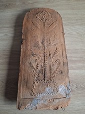 Tuile Plate Ancienne Art Populaire Alsace