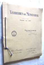 Catalogue ancien verreries - :,