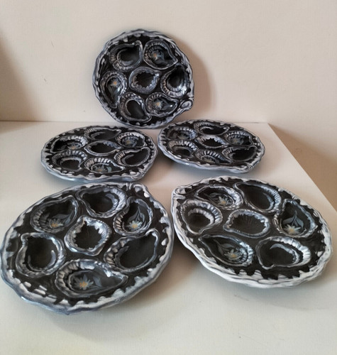 Assiettes huîtres - 5,
